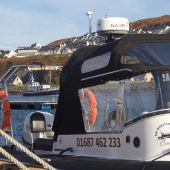 a plane sitting on top of a truck