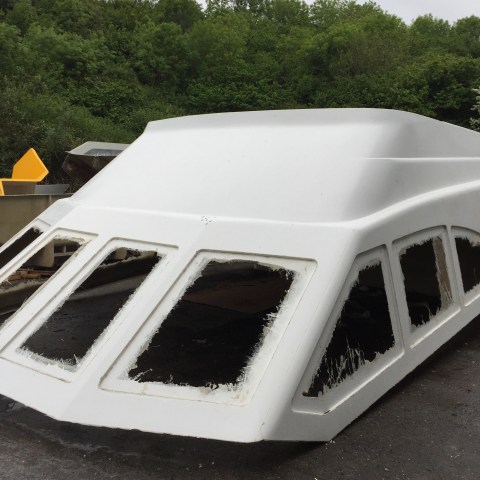 a car parked in a parking lot