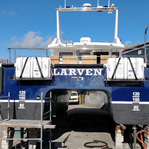 a truck that is sitting on the tarmac