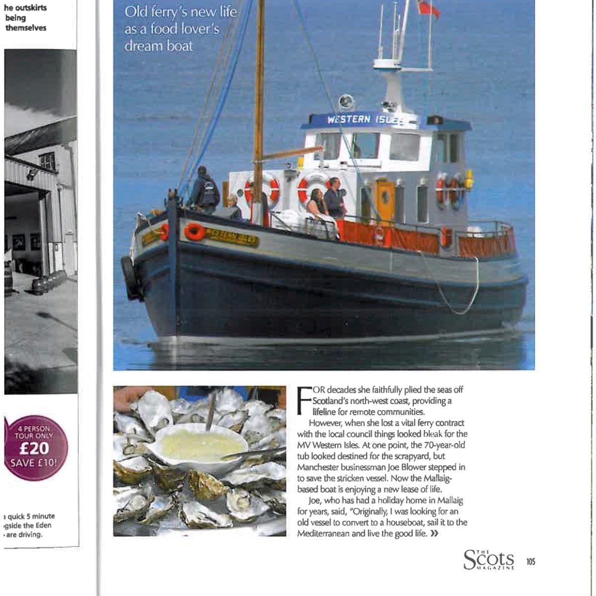 a sign on the side of a boat